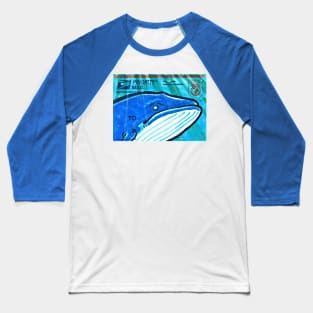 Whale Slap Baseball T-Shirt